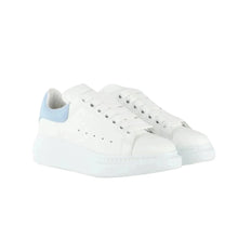 Alexander Mcqueen Oversized Trainers In Sky Blue/white - BEAUTY BAR