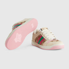 Gucci Women Screener Sneaker With Crystals