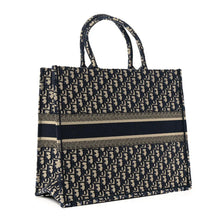 Dior Book Tote White And Gold - Tone Dior Oblique Embroidery - BEAUTY BAR