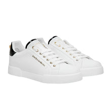 Dolce & Gabbana Portofino Leather Low - Top Sneakers - BEAUTY BAR