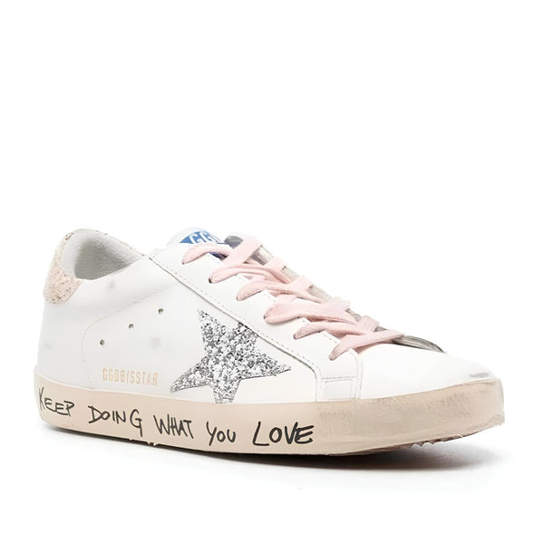 Golden Goose Super Star Glitter Sneakers - BEAUTY BAR