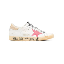 Golden Goose Superstar Low-Top Sneakers White, Pink, Calf Leather - BEAUTY BAR