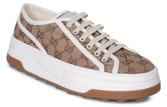 Gucci GG Sneaker 'Interlocking G - Beige' - BEAUTY BAR