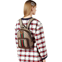 Gucci GG Supreme Ophidia Backpack Brown - BEAUTY BAR