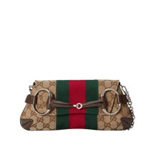 Gucci Gucci Horsebit Chain Small Shoulder Bagbeige Cotton - BEAUTY BAR