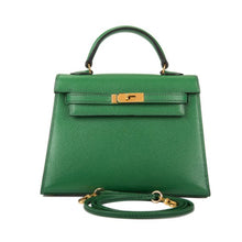 Hermès Kelly Shoulder Green Bag - BEAUTY BAR