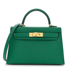 Hermès Kelly Shoulder Green Bag - BEAUTY BAR