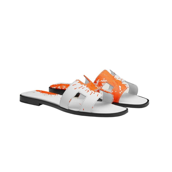 Hermes Orange Sandal “Fresh Paint” - BEAUTY BAR