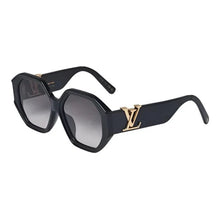 Louis Vuitton Acetate LV Icon Round Sunglasses Z1728E Black - BEAUTY BAR