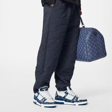 Louis Vuitton LV Trainer Monogram Denim White Blue - BEAUTY BAR