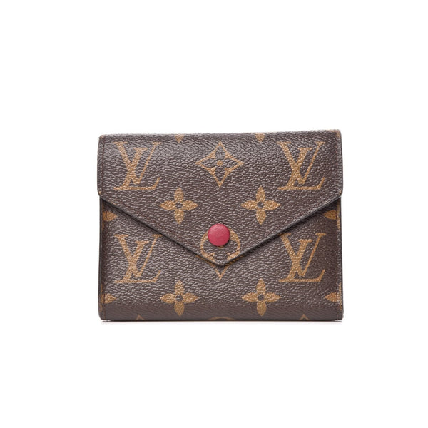 Louis Vuitton Monogram Victorine Wallet Red - BEAUTY BAR