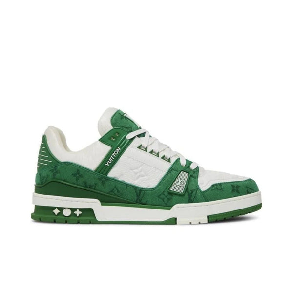 Louis Vuitton Trainer Low '#54 Mini Monogram - Green White' - BEAUTY BAR