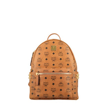 MCM Studded Stark Backpack Black-Brown - BEAUTY BAR