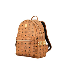 MCM Studded Stark Backpack Black-Brown - BEAUTY BAR