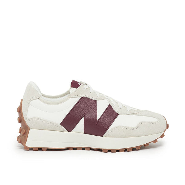 New Balance 327 White Dark Red - BEAUTY BAR