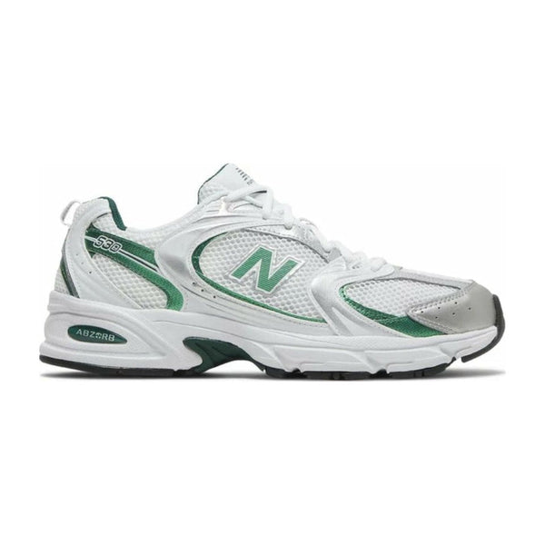 New Balance 530 White Nightwatch Green - BEAUTY BAR