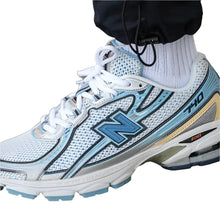 New Balance 740 White Blue Sneaker - BEAUTY BAR