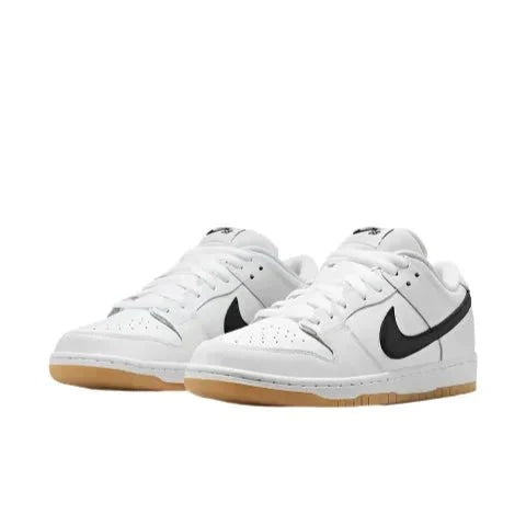 Nike SB Dunk Low White and Gum Light Brown - BEAUTY BAR