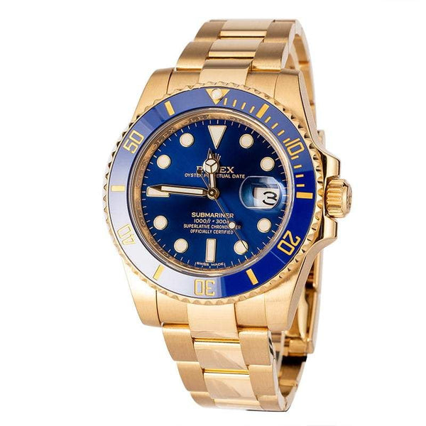 Rolex Blue Yellow Gold Submariner 126618 - BEAUTY BAR