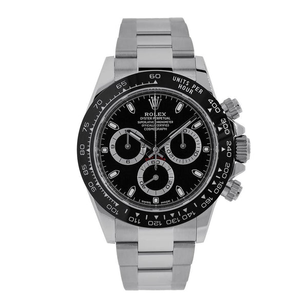 Rolex Daytona Black 40 Watch For Men - BEAUTY BAR