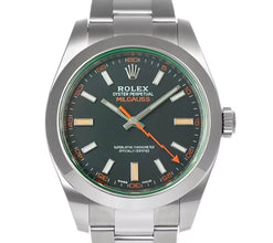 Rolex Milgauss 40mm Black Dial Oystersteel Luxury - BEAUTY BAR