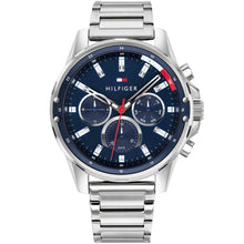 Tommy Hilfiger Men's Mason Round Shape Stainless Steel Watch 45mm - Silver - BEAUTY BAR