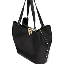 Valentino Garavani Rockstud - Embellished Leather Shoulder Bag - BEAUTY BAR