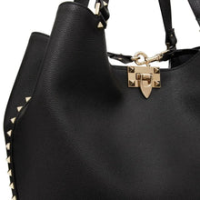 Valentino Garavani Rockstud - Embellished Leather Shoulder Bag - BEAUTY BAR