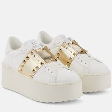 Valentino Garavani Rockstud Untitled Leather Platform Sneakers - BEAUTY BAR